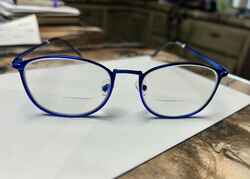 Electric Blue Round Glasses #3213516 | Zenni Optical